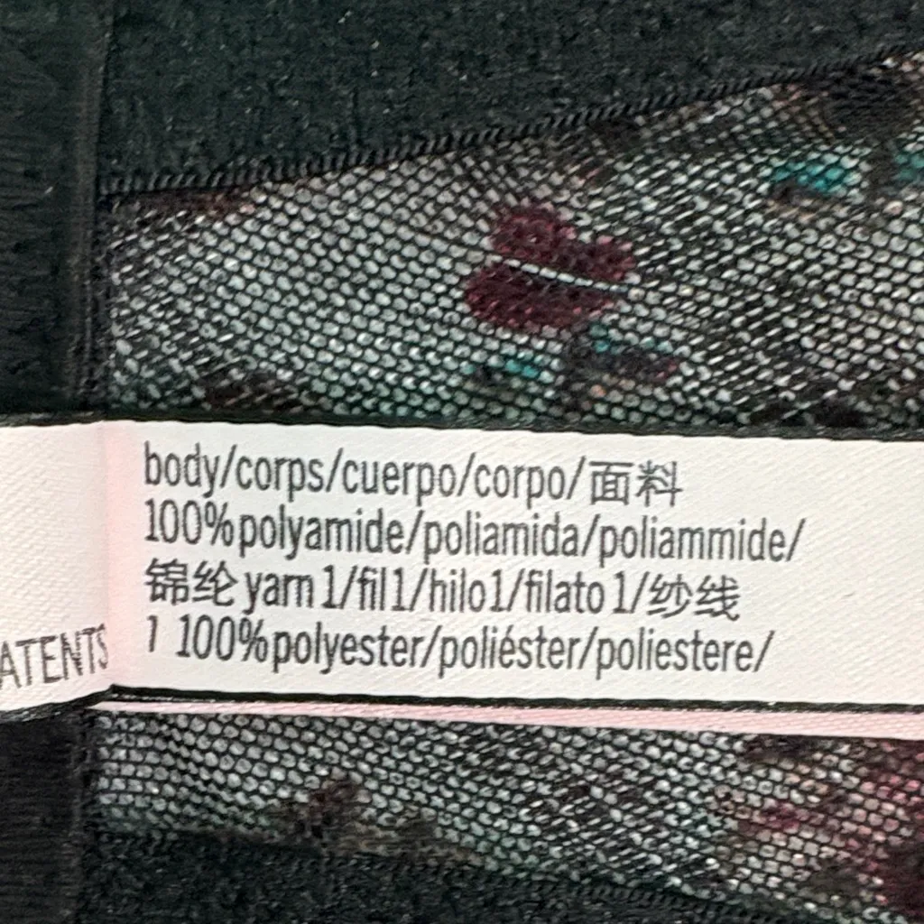 Victoria's Secret Bandau Black and Gold Starry Sheer Bra - Image 11