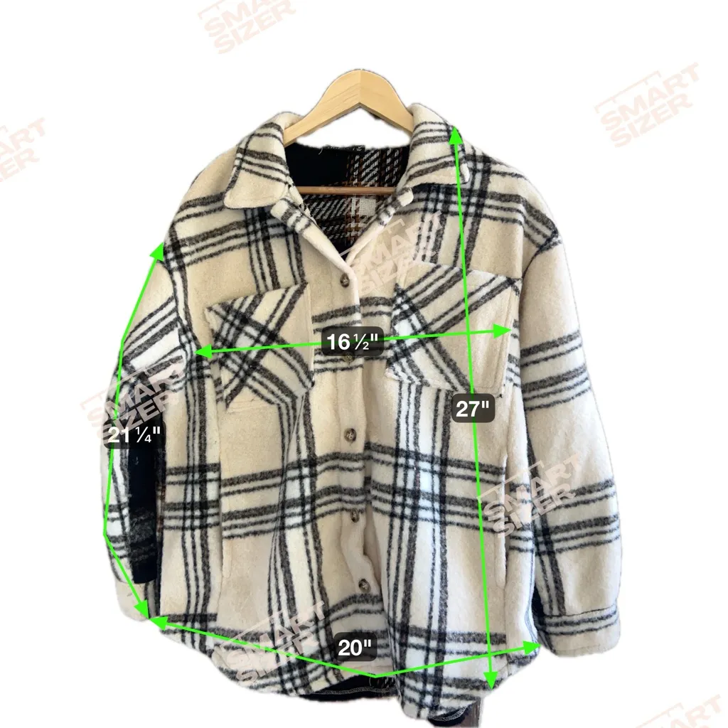 ELLEBORN PLAID JACKET WITH CONTRASTED BACK Size M - Image 10