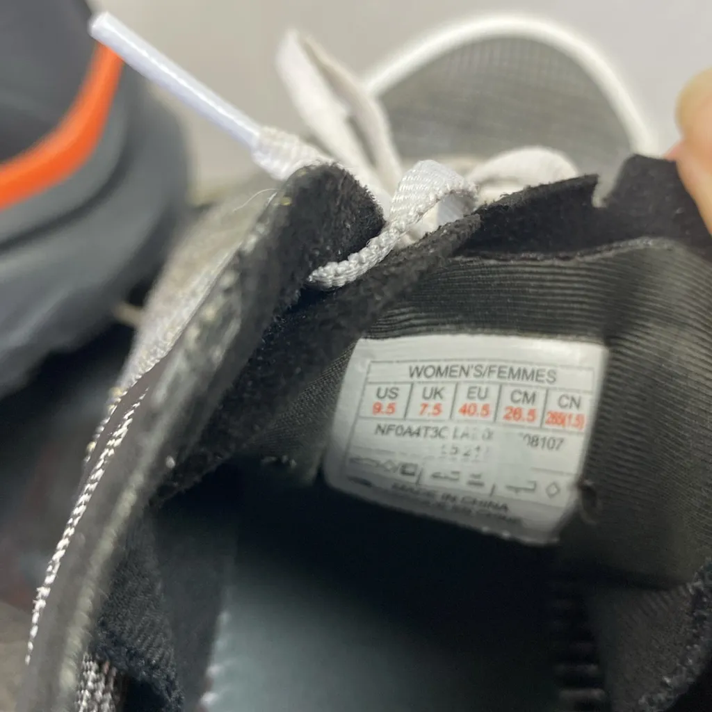 North Face Gray & Black Vectiv Infinite Sport Athletic Sneaker Shoes 9.5 - Image 6