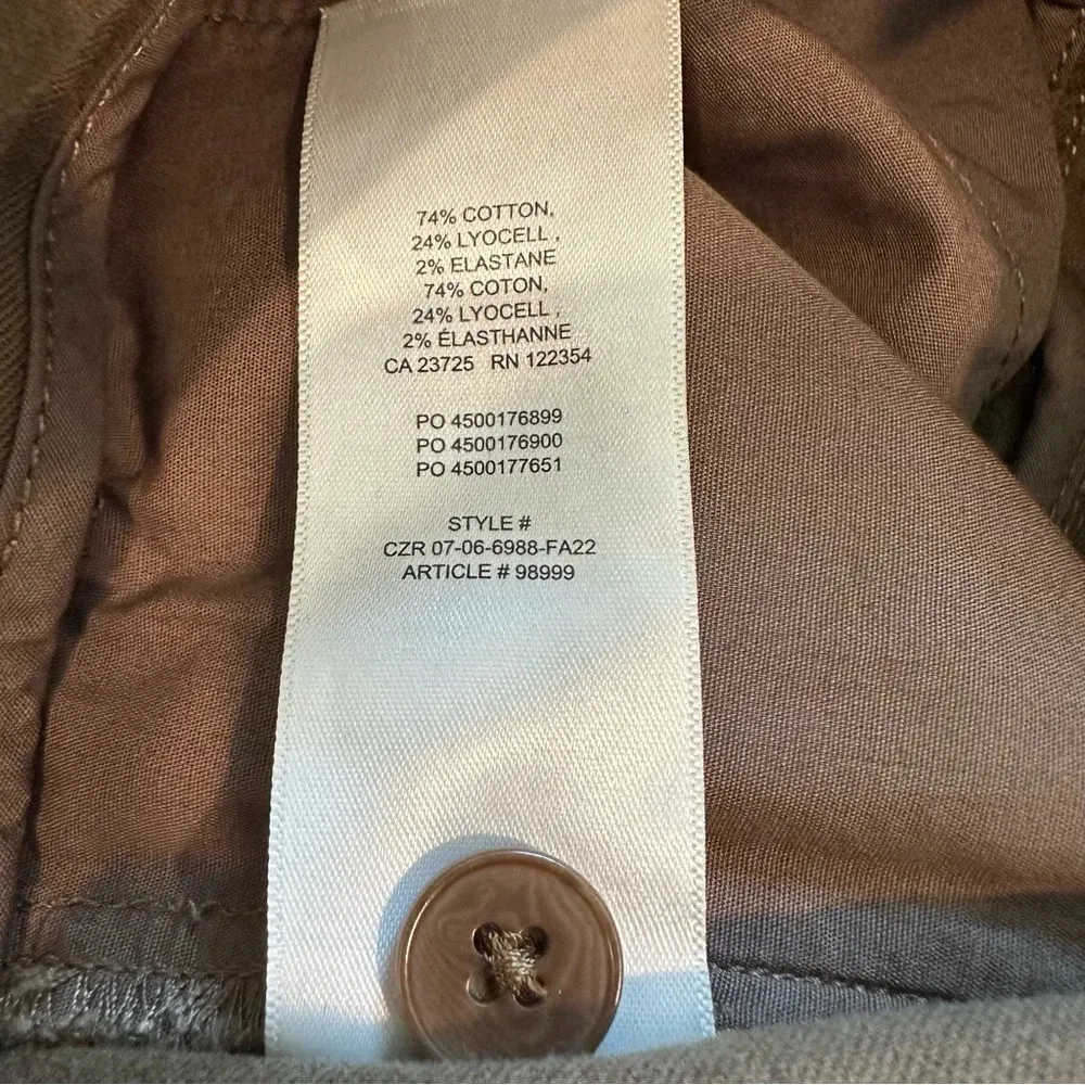 Wilfred Free Aritzia Dion Pant size 4 brown women’s pleated wide leg pants - Image 12