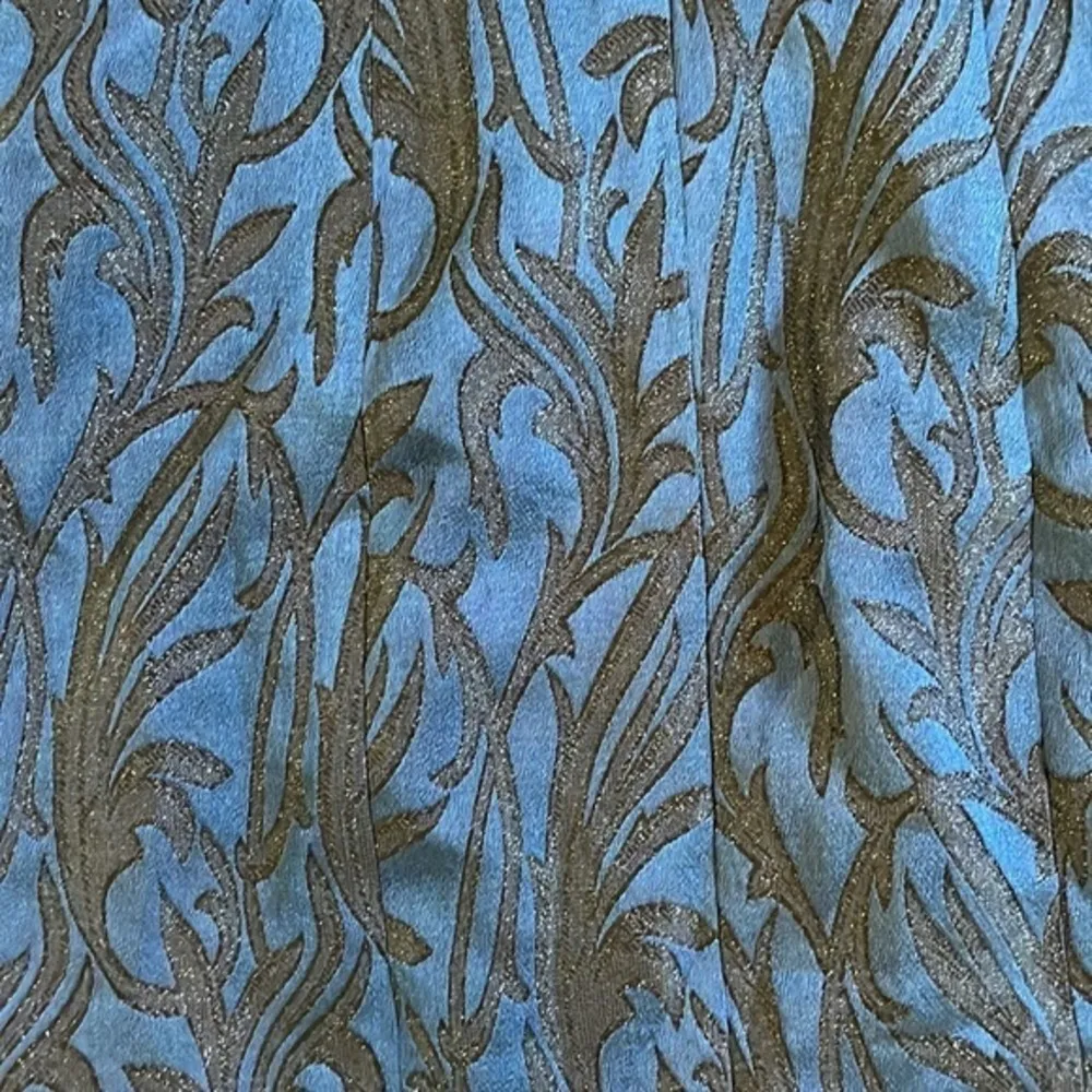 J. Crew Navy Blue & Black Sparkle Floral Sheath Dress - Image 7