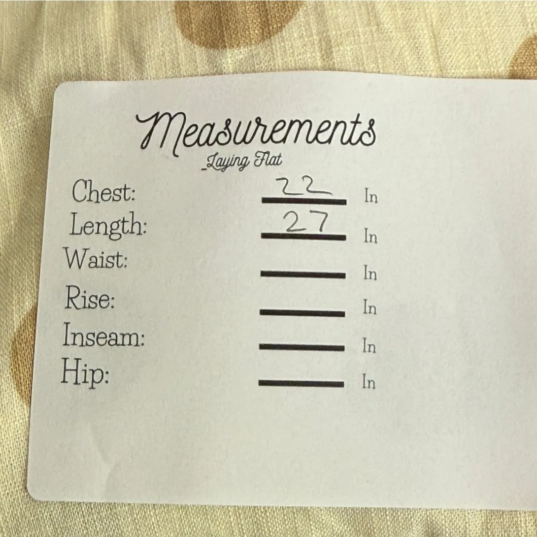 Zara Button Up Shirt Textured Polka Dot Collared Long Sleeve Small Ivory Beige - Image 8