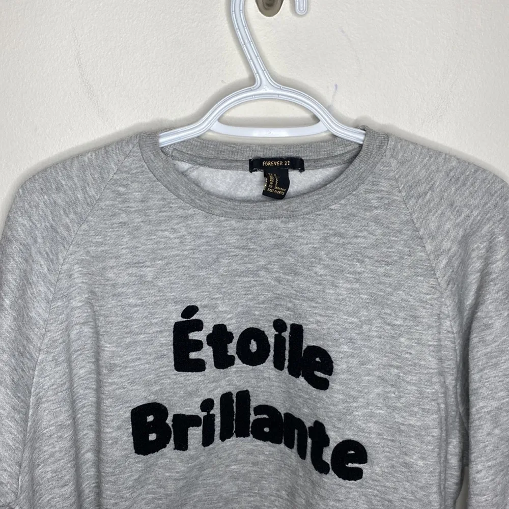 Forever 21 Etoile Brilliante brushed fleece sweatshirt size S - Image 18