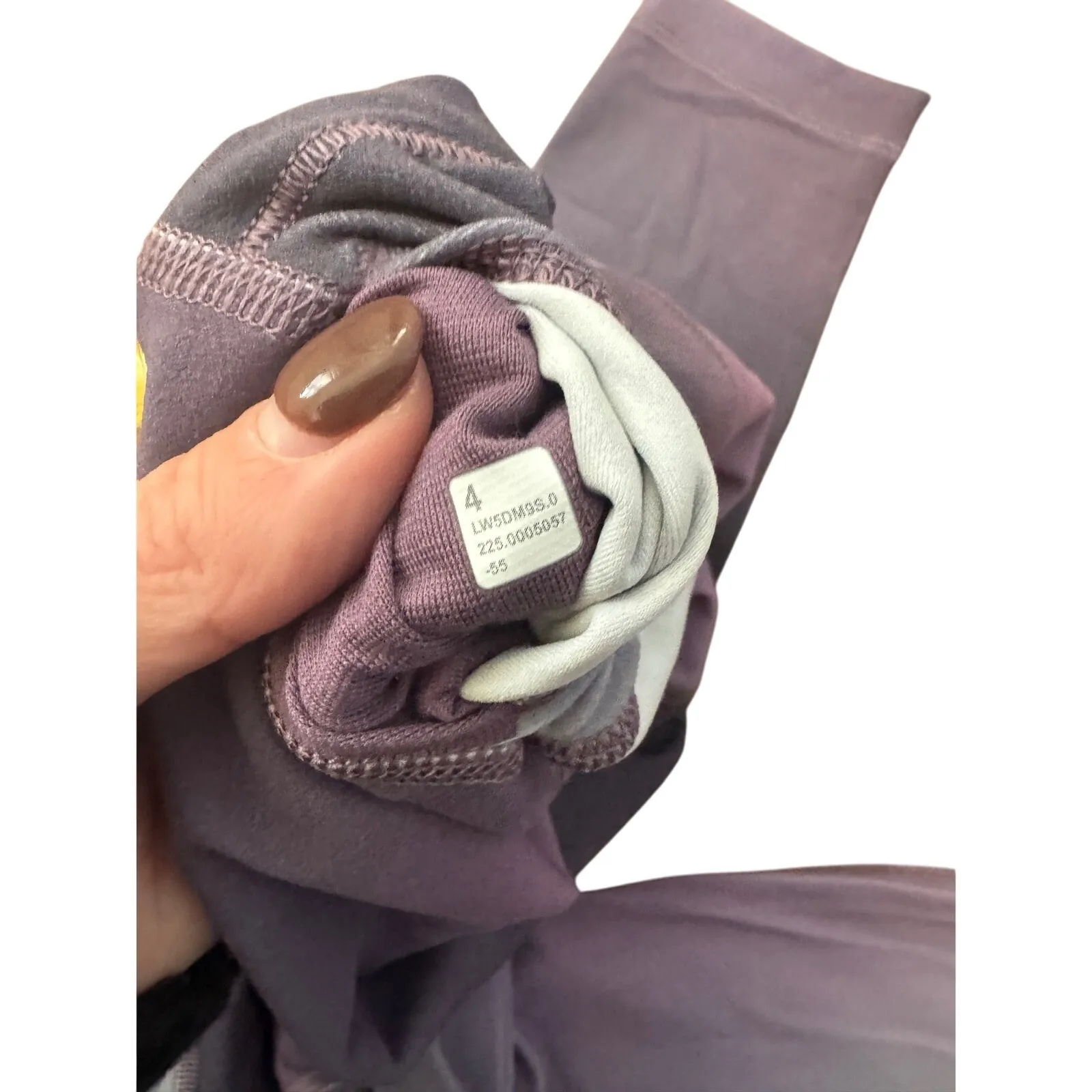 Lululemon Align High-Rise Pant 28 Inch Ombre Purple Athlesiure Yoga Size 4 NWT - Image 5