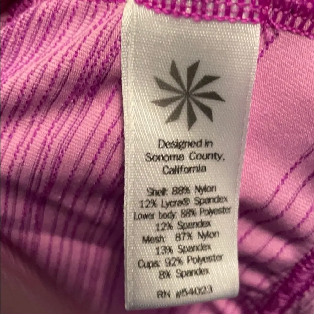 Athleta purple stride crunch & punch strappy tank - Image 8