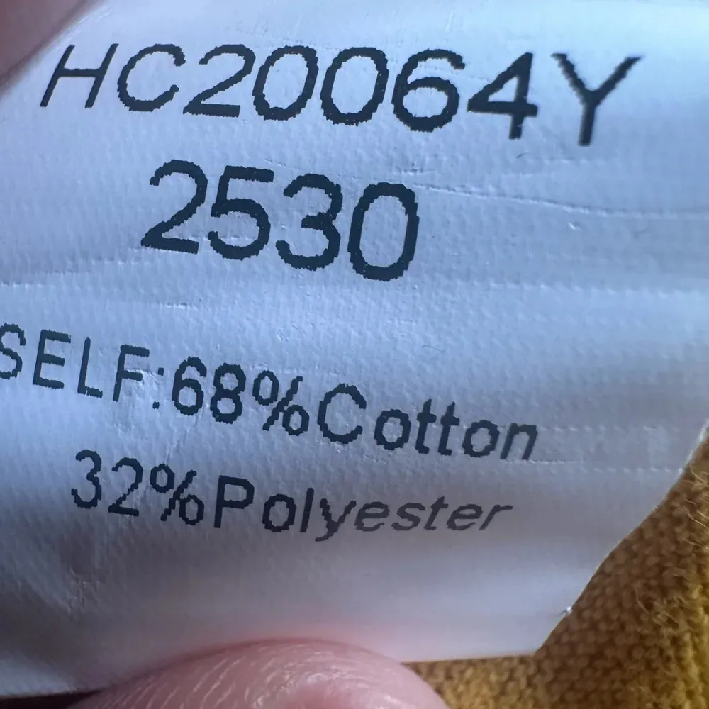 Cupshe Mustard Yellow High Low Top Size Medium - Image 4