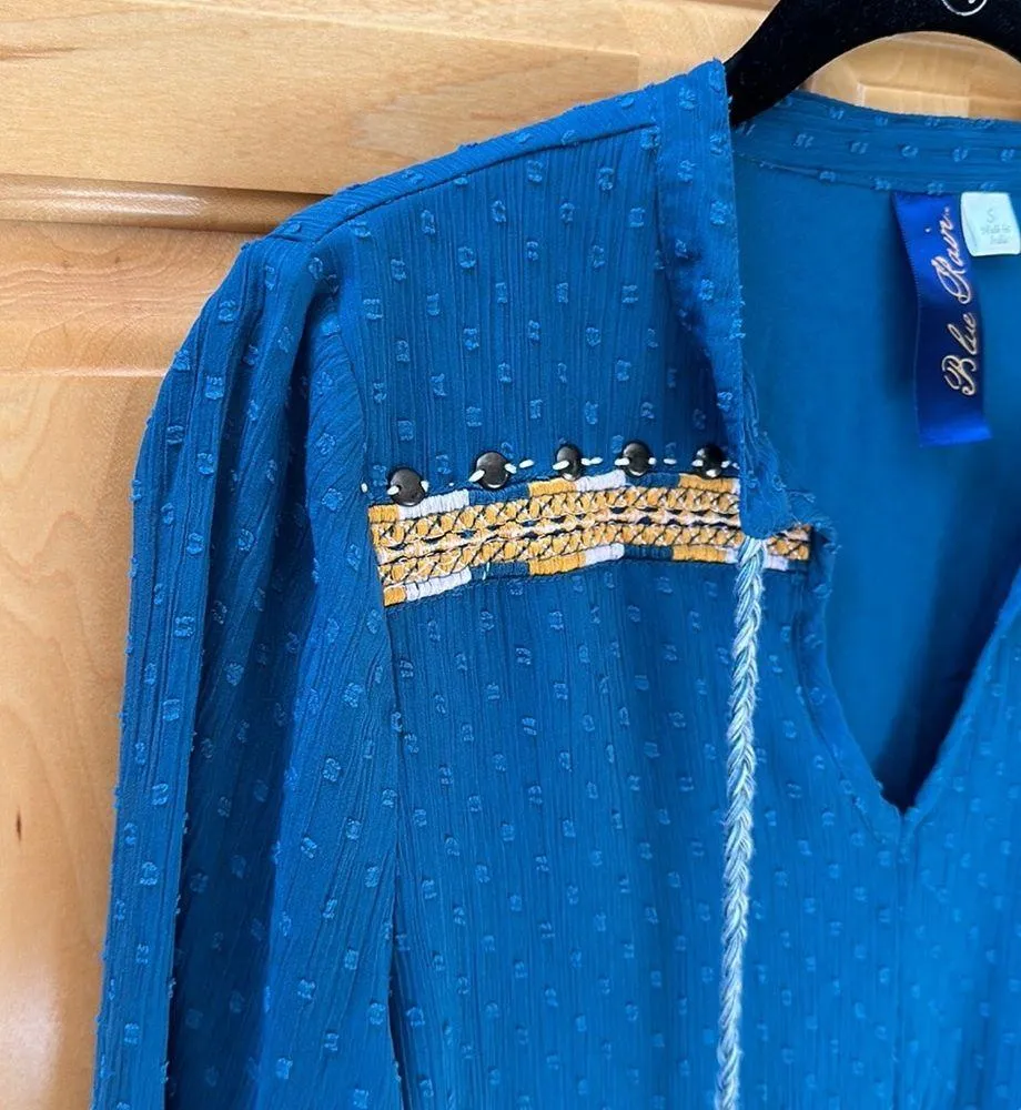 Blue Rain Blouse - Image 4