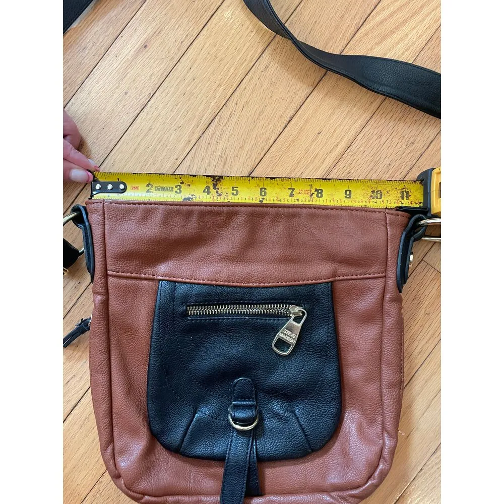 Steve‎ Madden black/brown crossbody bag - Image 3