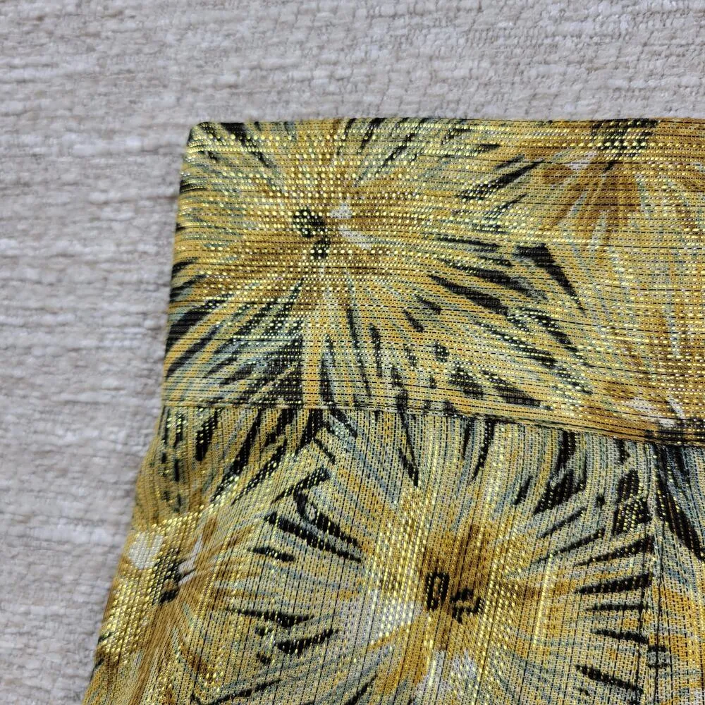 The Kooples Long Flowing Skirt Golden Motif 3 Highlight Gold As Seen On Sex/Lies - Image 9