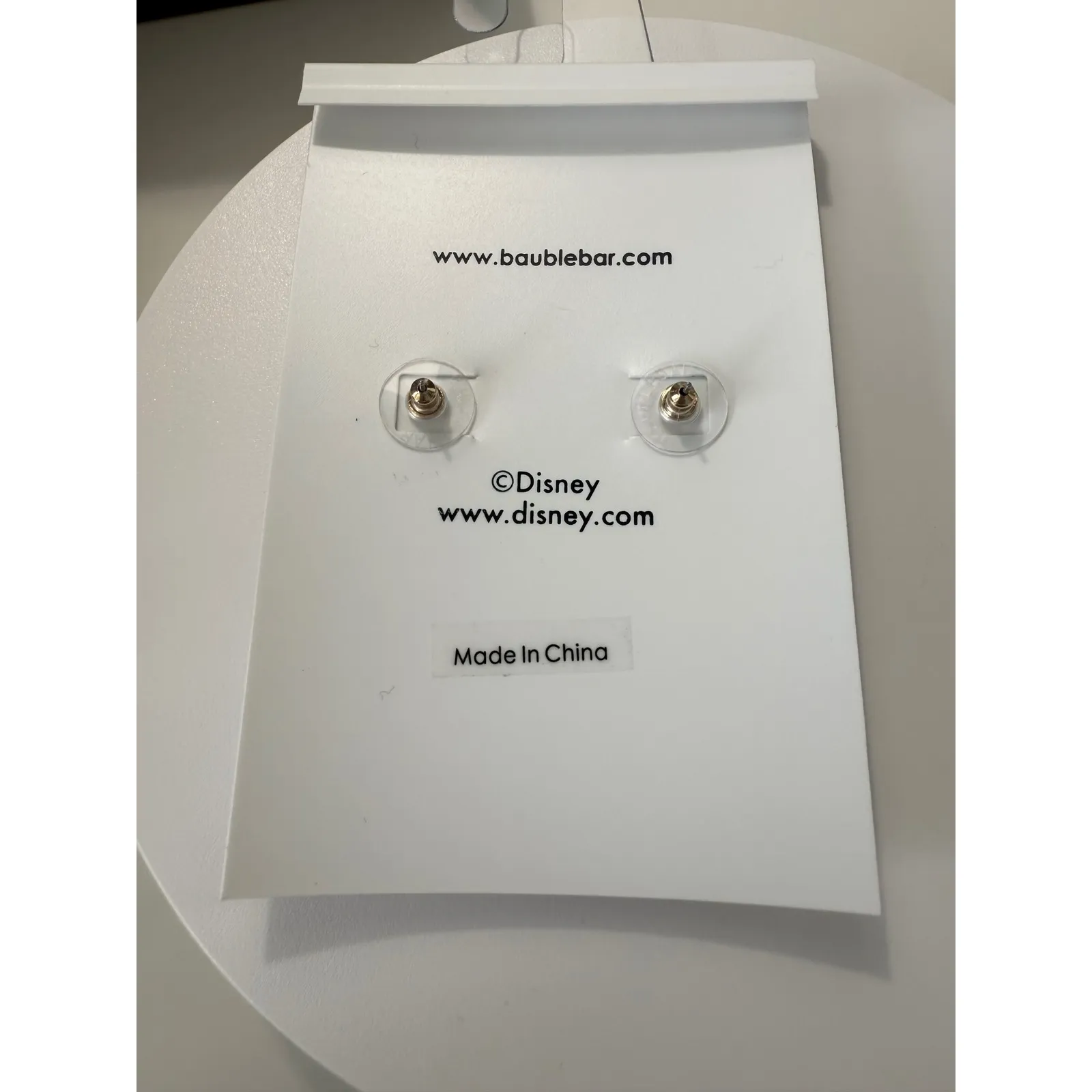 Disney BaubleBar Just‎ Married Car Stud Earrings | Bride | Wedding | Whimsical - Image 3