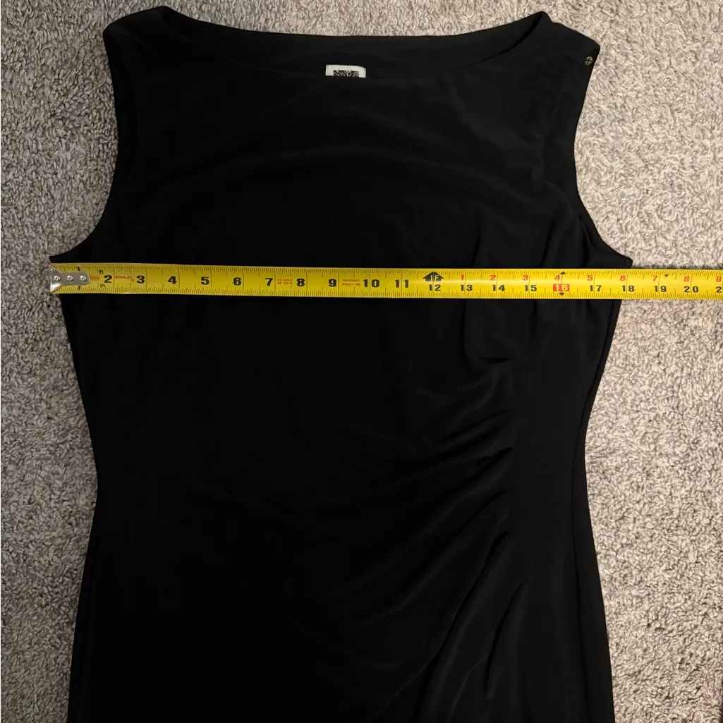 Ann Klein black dress size 12 - Image 5