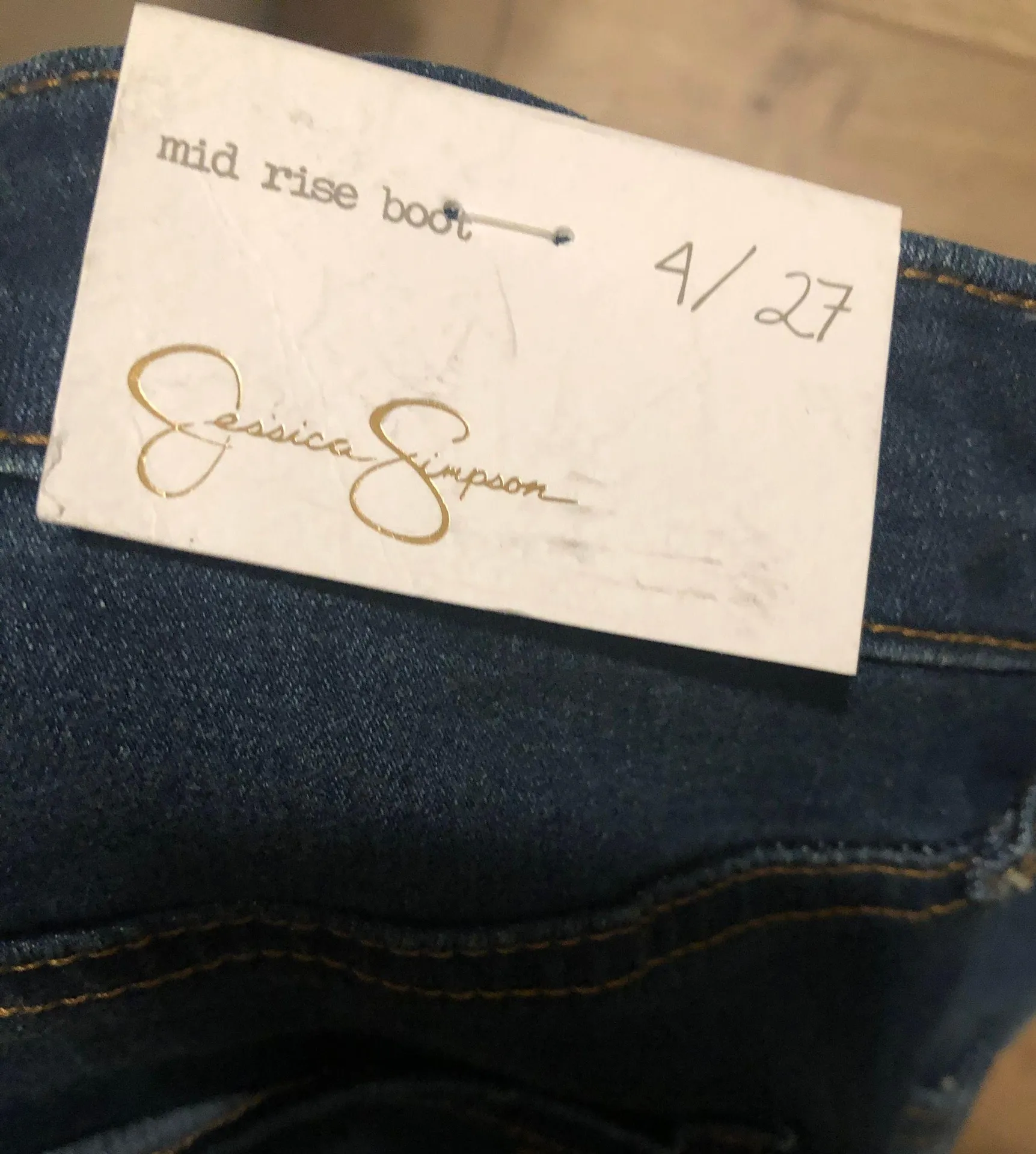 Jessica Simpson Mid Rise Jeans - Image 6