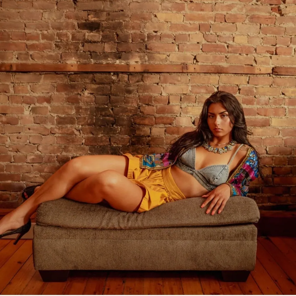 AMUR Tami Pleated Skort Shorts Turmeric Gold size 8 Orange - Image 13