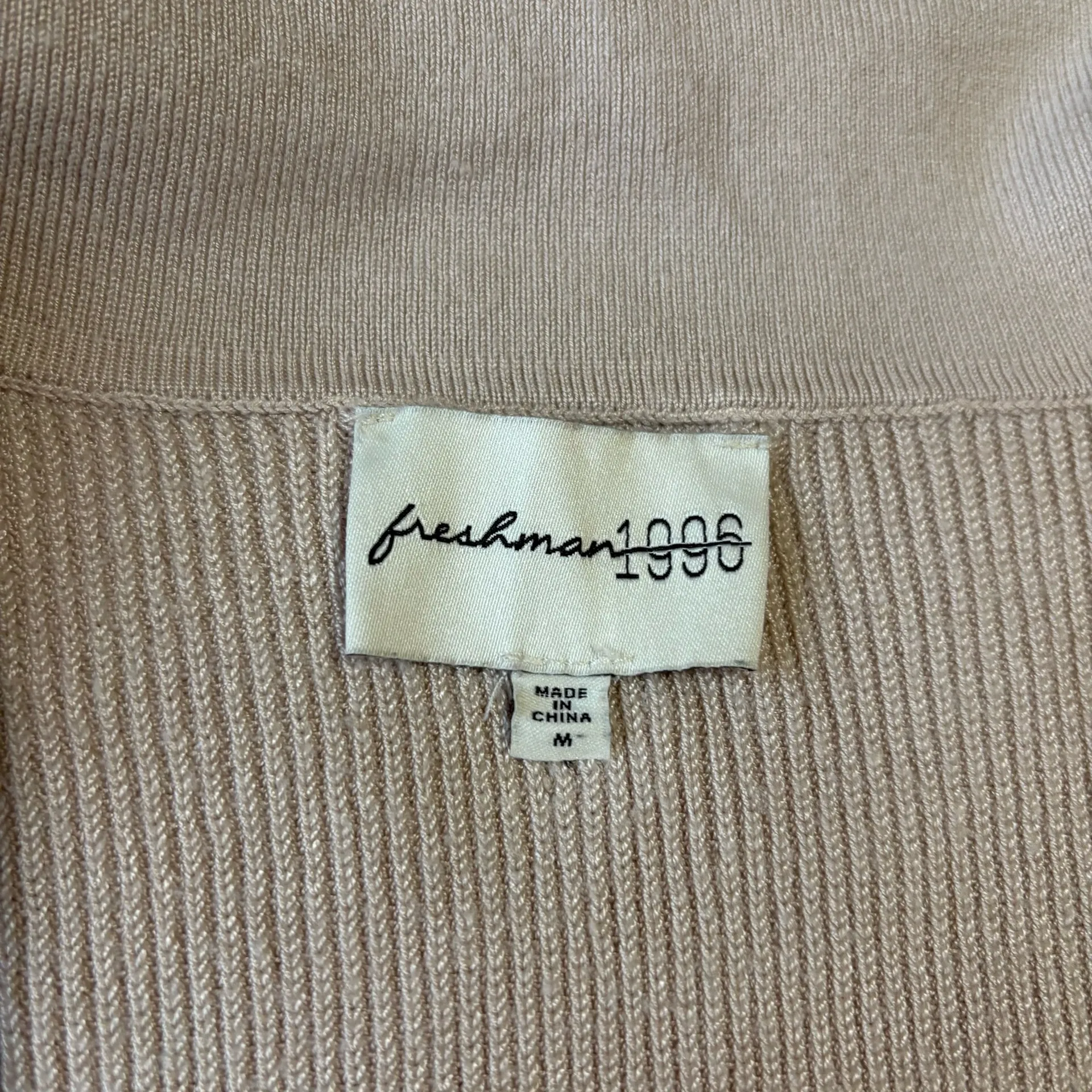 Freshman 1996 Tan Sweater Dress  - Image 3