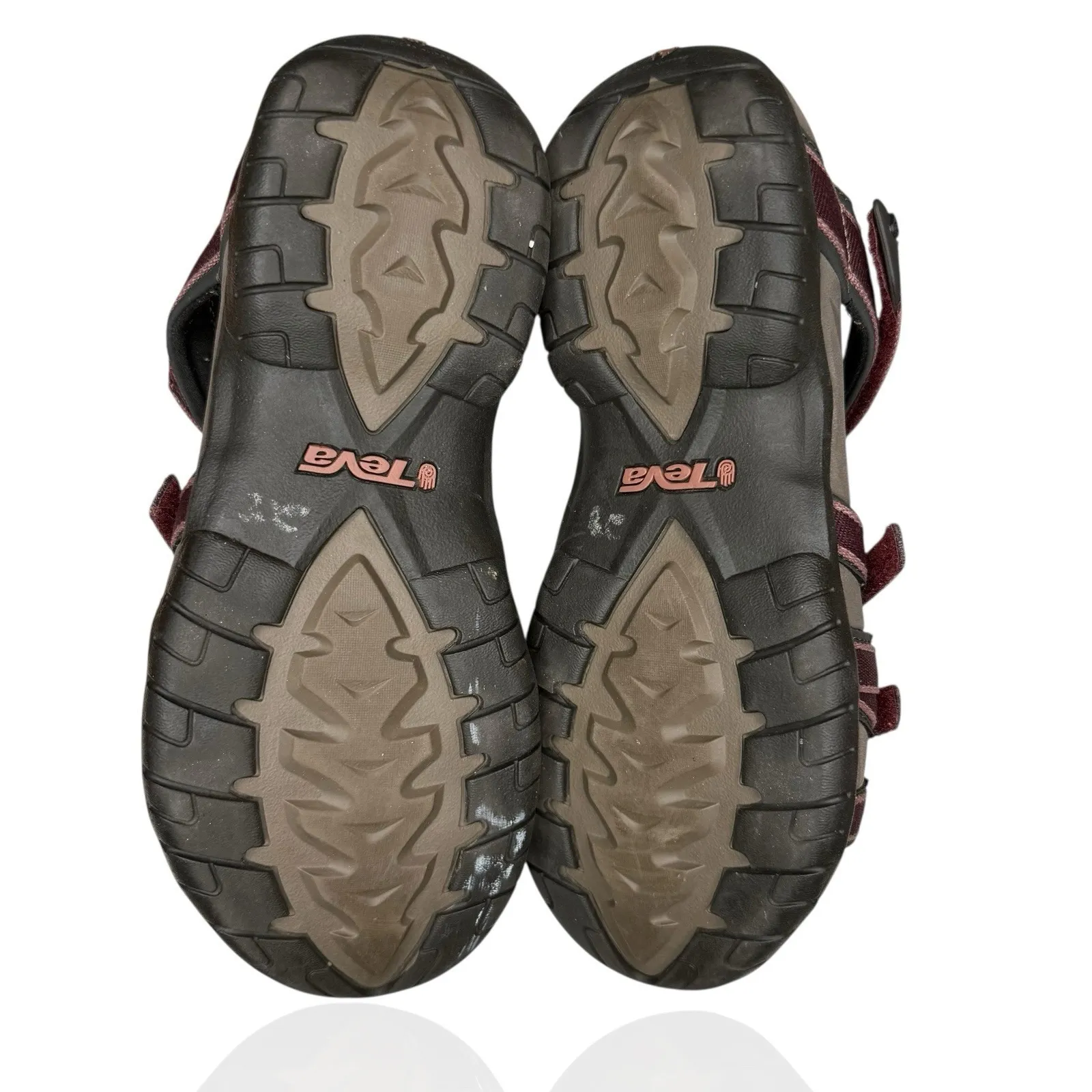 Teva Tirra Sandals Womens Size 8 Gray Plum Sport Hiking Water Strap Trail 4266 - Image 8
