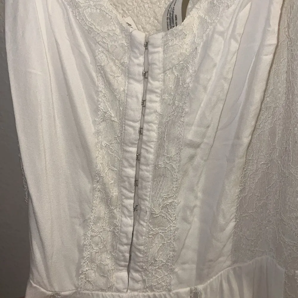 ✨Aeropostale × Bethany Mota Limited Edition White Sz Large Dress✨ - Image 11