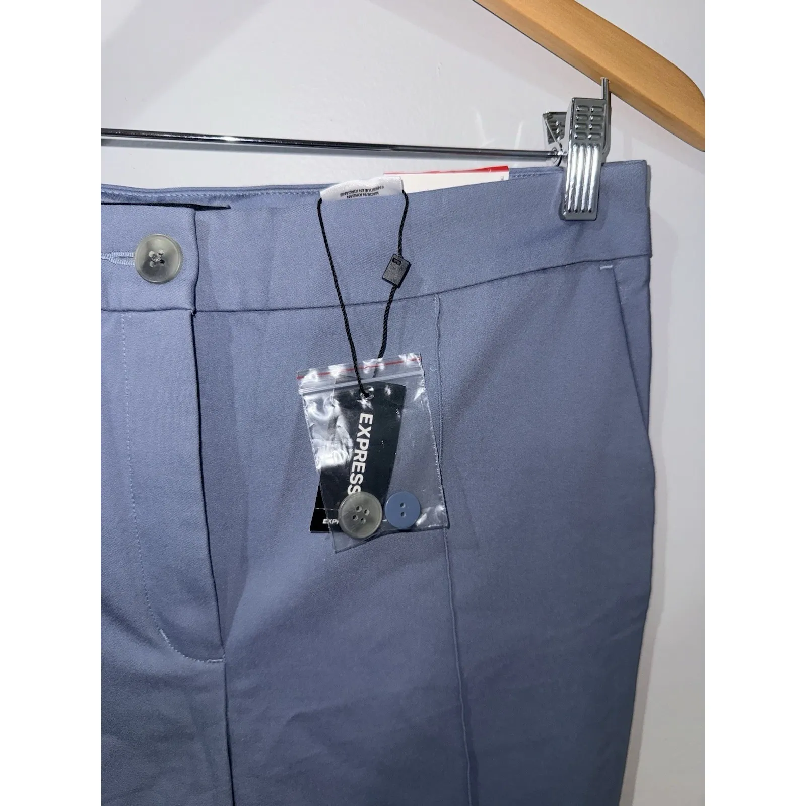 Women's Express Ankle High Rise Stretch - Navy - Sz 10 Regular - NWT W - Image 3