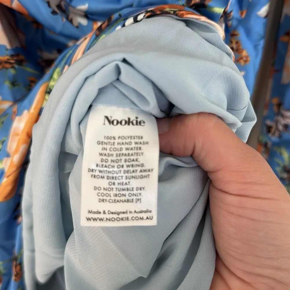 Nookie Simone satin rouched mini dress - Image 6