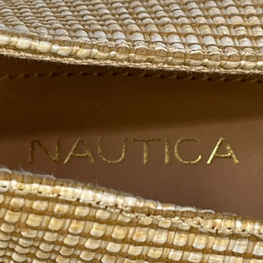 Nautica Halsell Women's Beige Shoes/Flats Size 10 SKU 5104 - Image 7