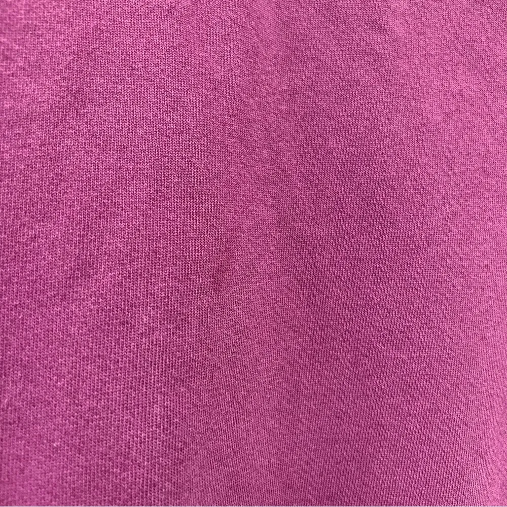 Women’s M Purple Sweater w/Heart sheep Design embroidery distressed comfy Size M - Image 13