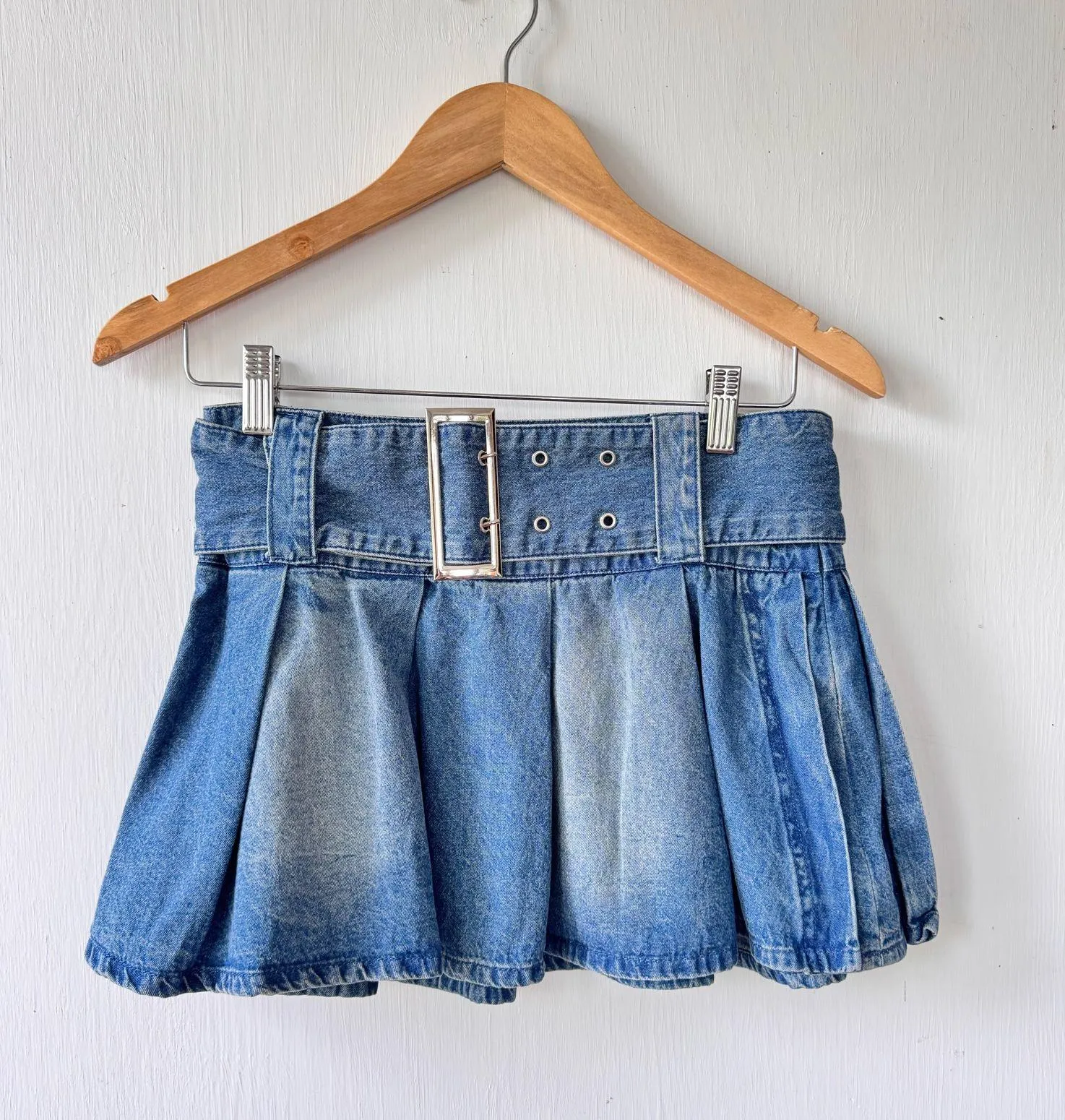 Peppermayo No Angel Denim Micro Mini Skirt - Image 2