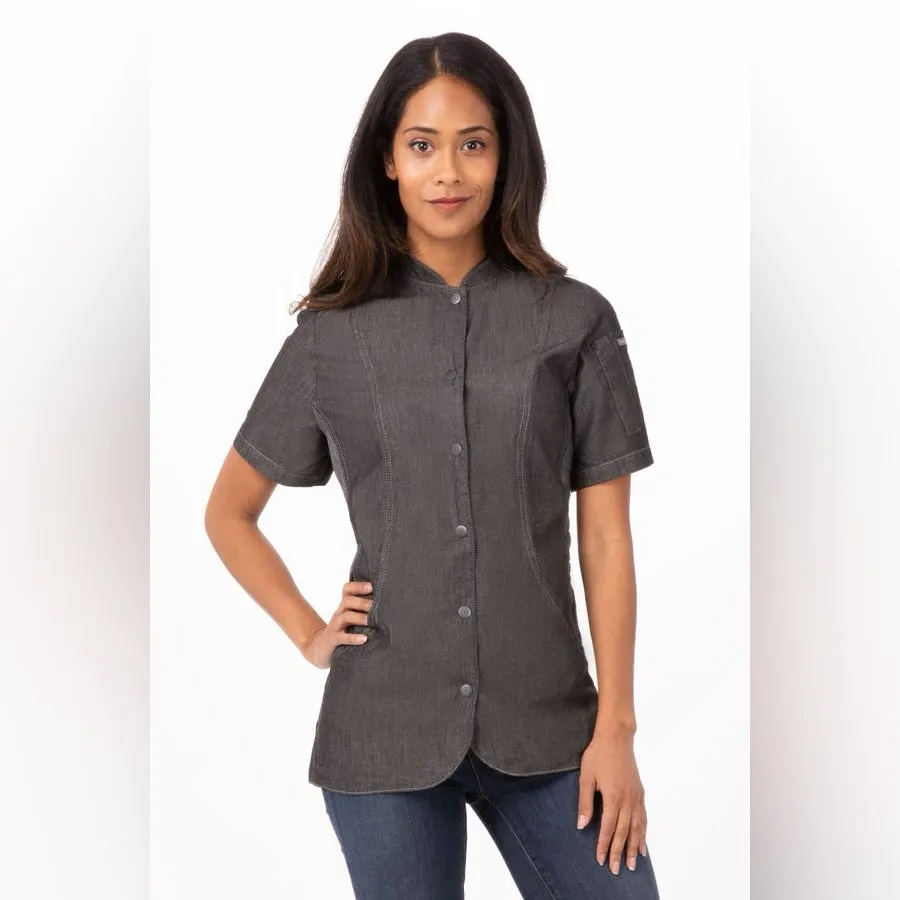URBAN by ChefWorks women’s top Black - Image 3