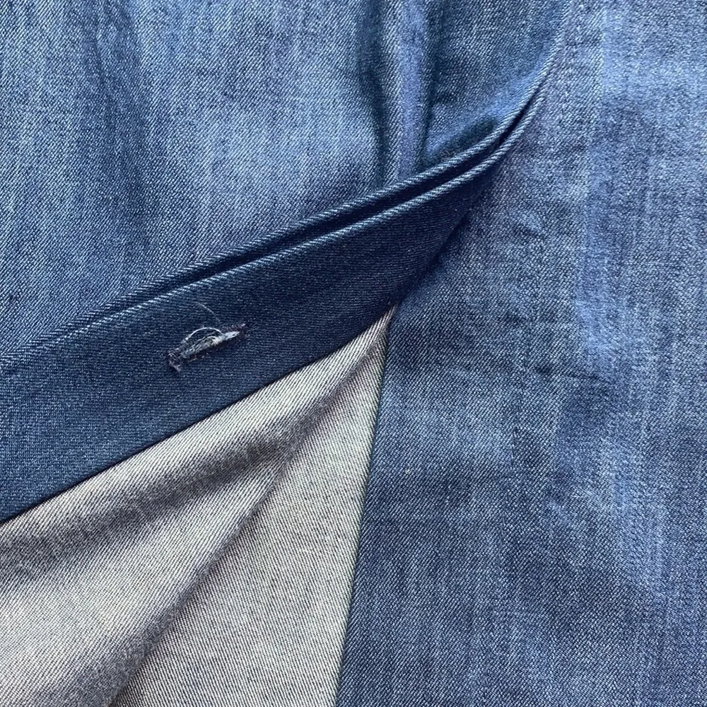 C/MEO Collective denim button down blouse - Image 14