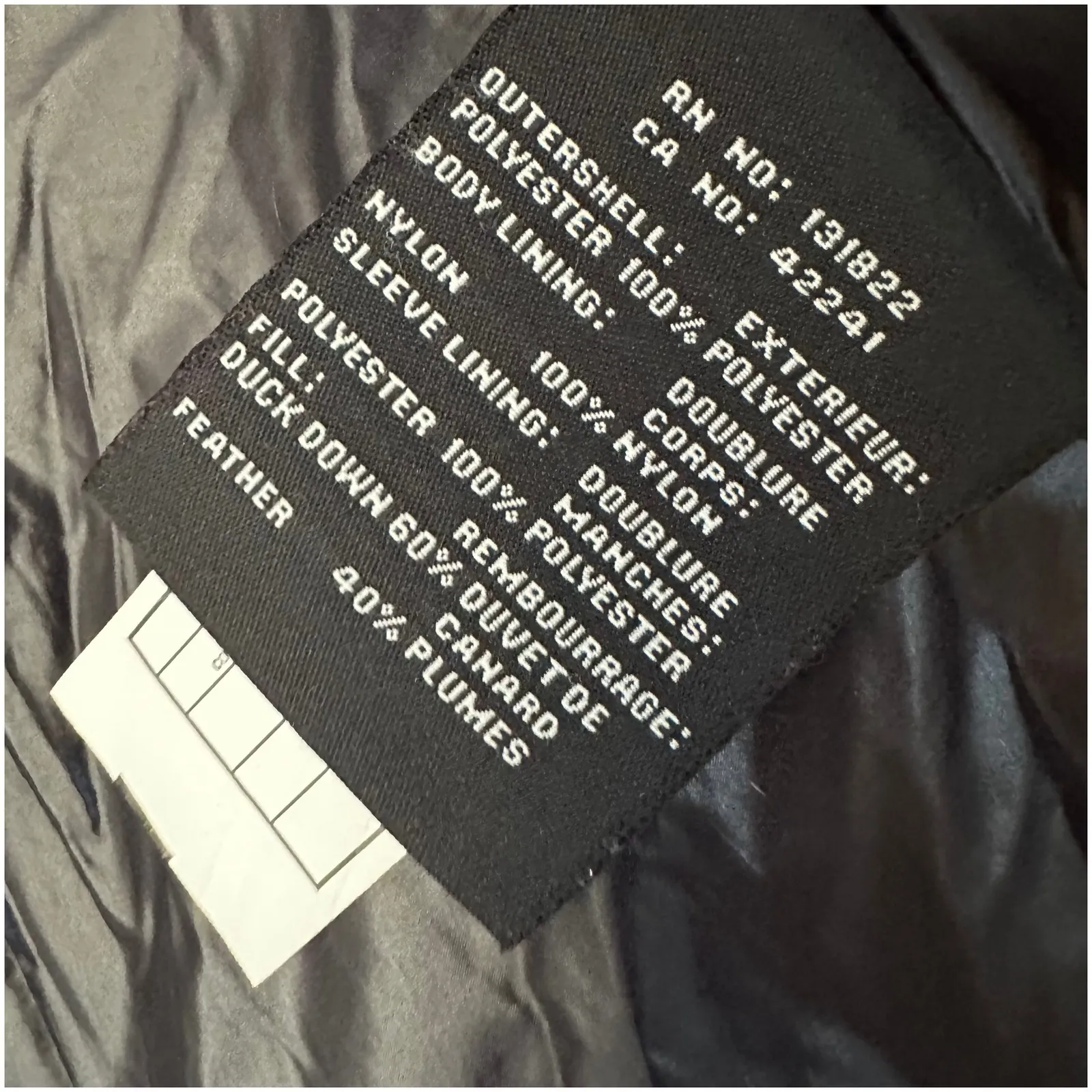 S13 New York KYLIE Hooded Down Puffer Large Winter Jacket Parka Iridescent Blue - Image 16