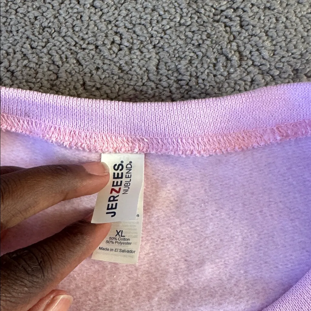 Jerzees Bird Print Sweatshirt SIZE XL - Image 2