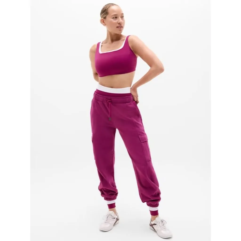 New Athleta S Double Up Bra Wildberry Small D-DD Cup - Image 3