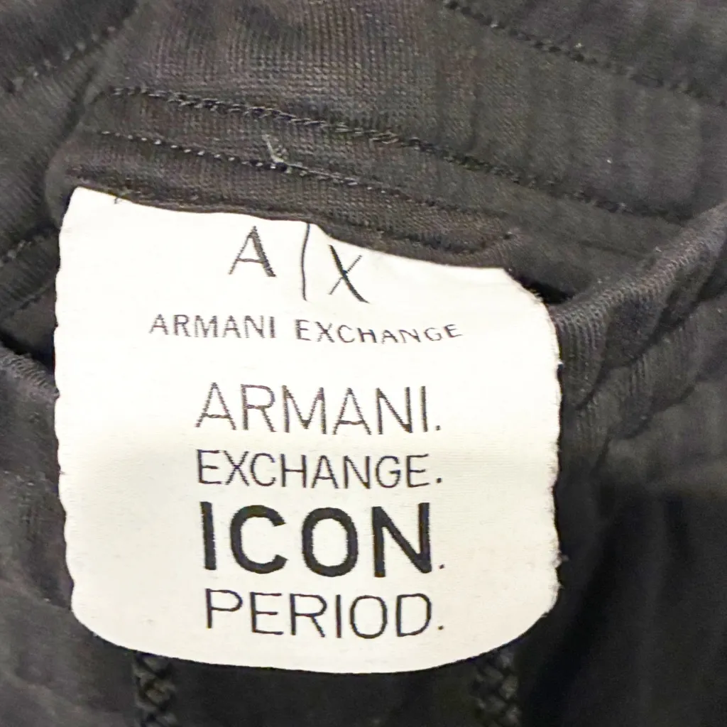 Armani Exchange Womens Icon Project Embroidered Drawstring Sweatpants Jogger - Image 4
