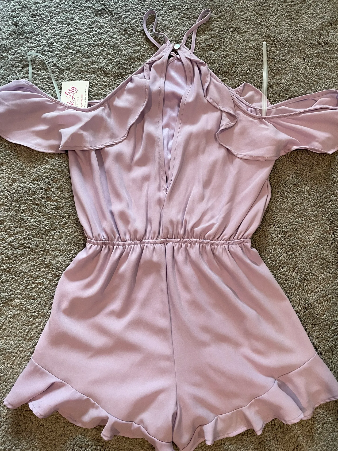 Lavender Lilac Romper - Image 2