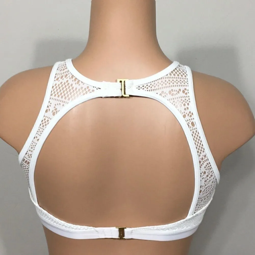 Roxy  ivory crochet bikini set. New - Image 10