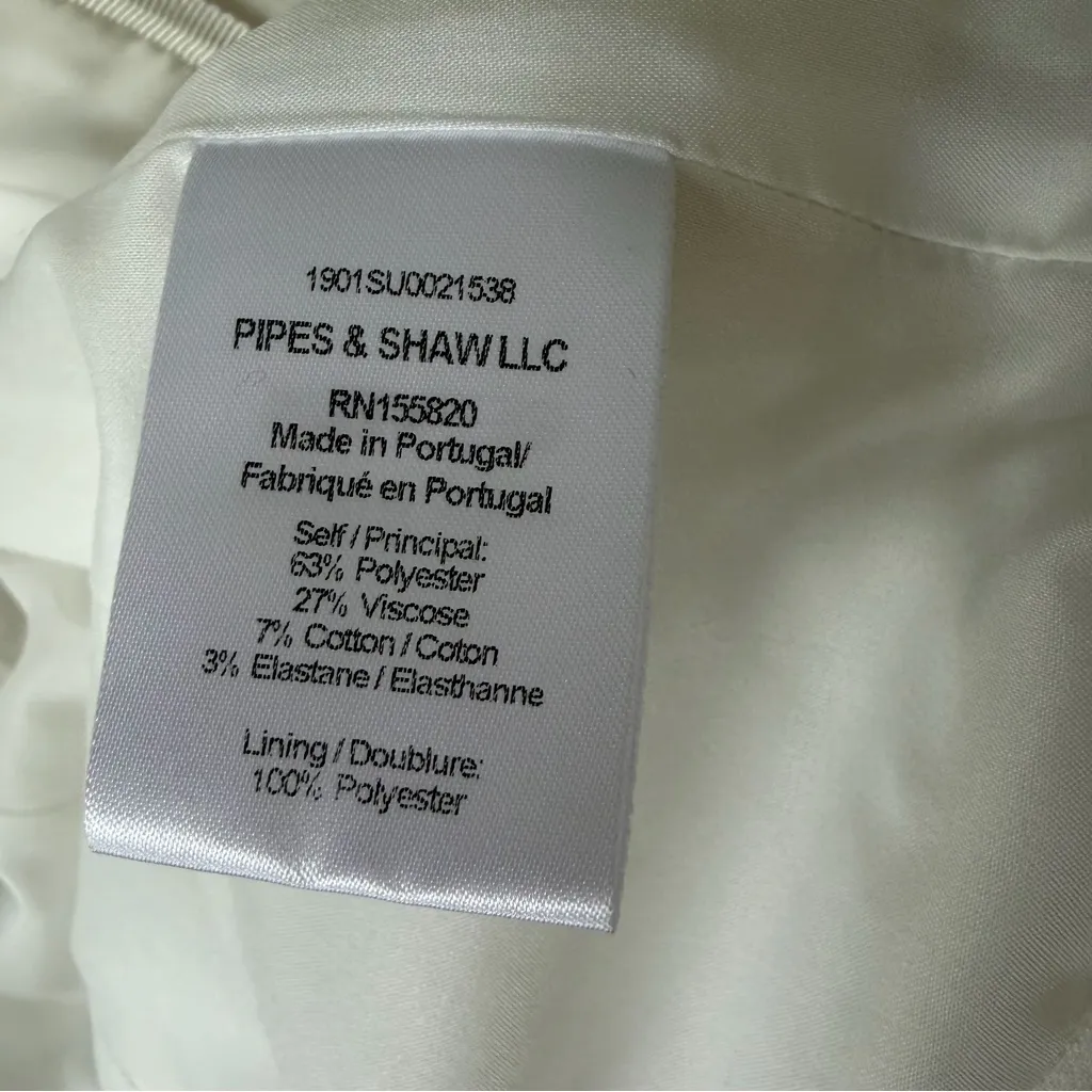 Veronica Beard Machenzie Dickey Jacket Blazer Contrast Stitching Size 10 - Image 11