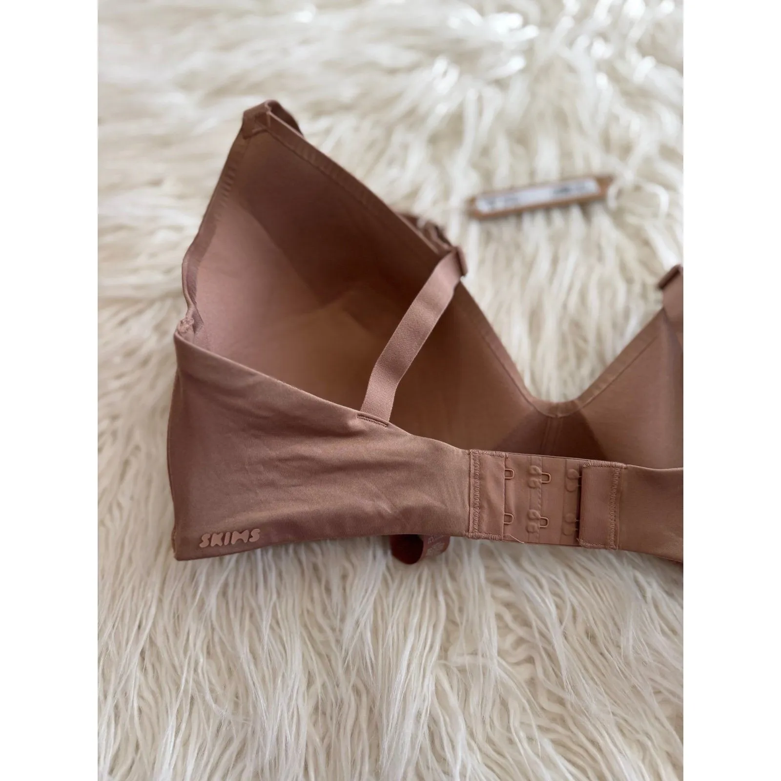 SKIMS  Wireless Form T-shirt Bra Sienna Size 36DD - Image 5