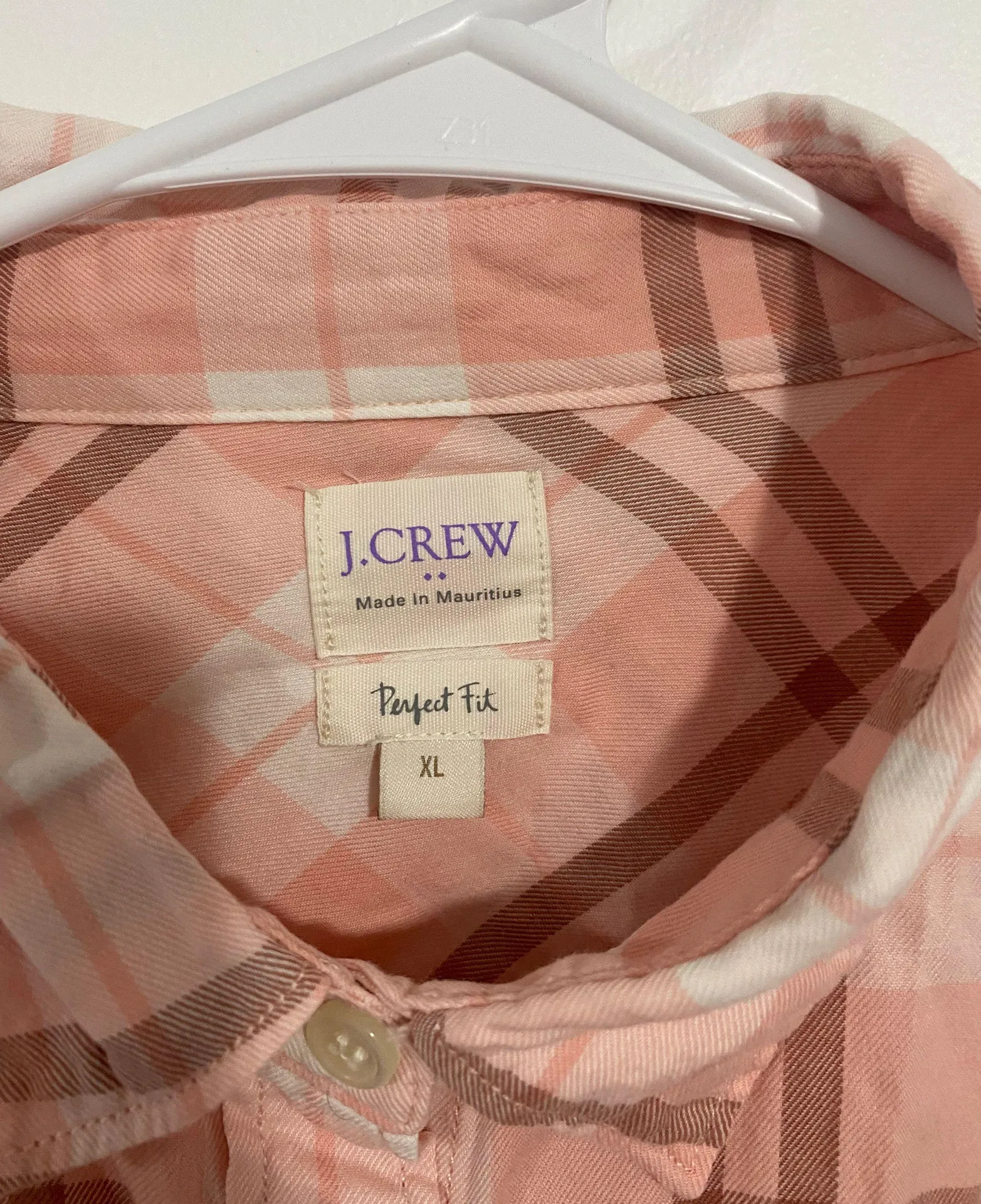 J.Crew  Plaid Perfect Fit Button Down Shirt - Image 7