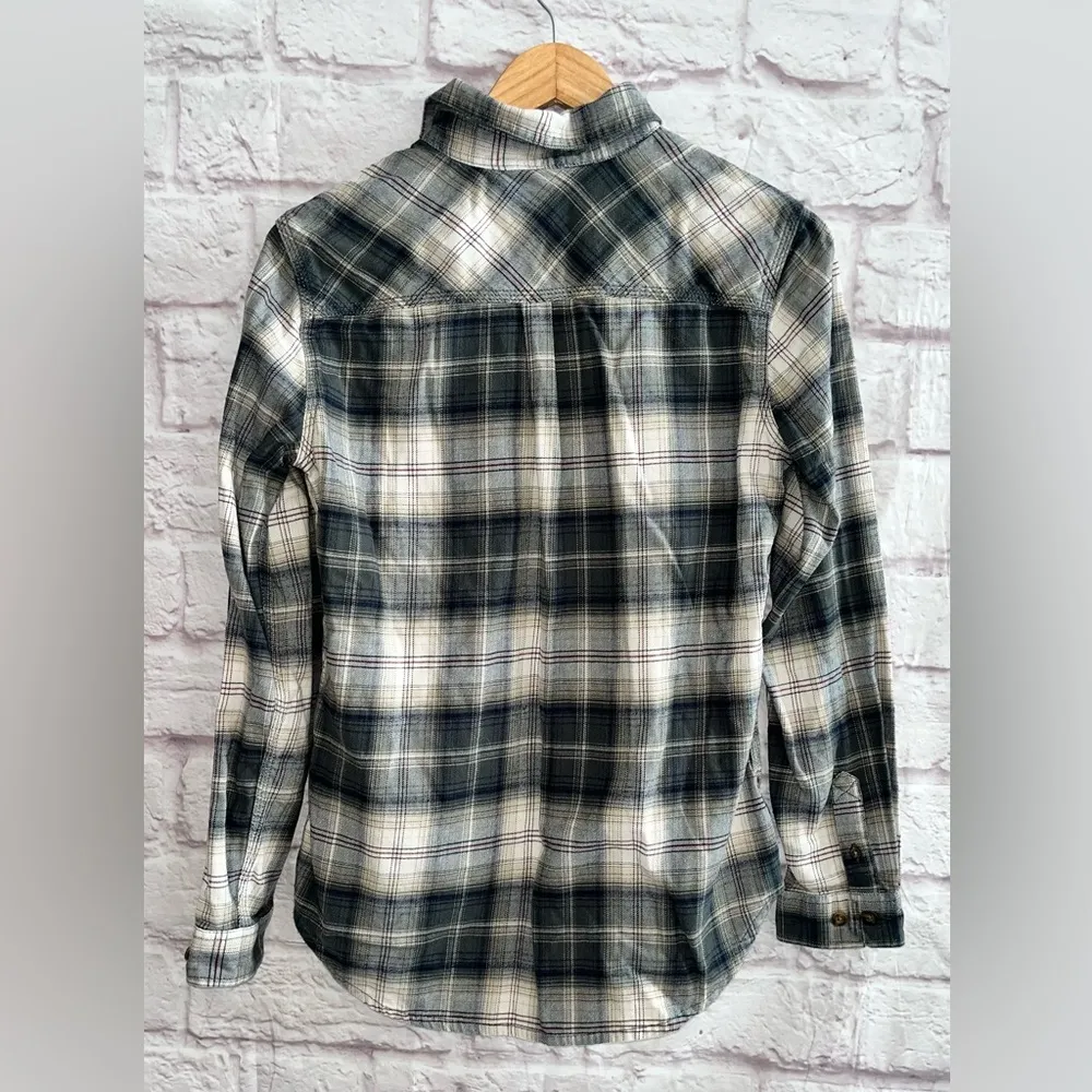CARHARTT Plaid Button Down Shirt sz M - Image 2