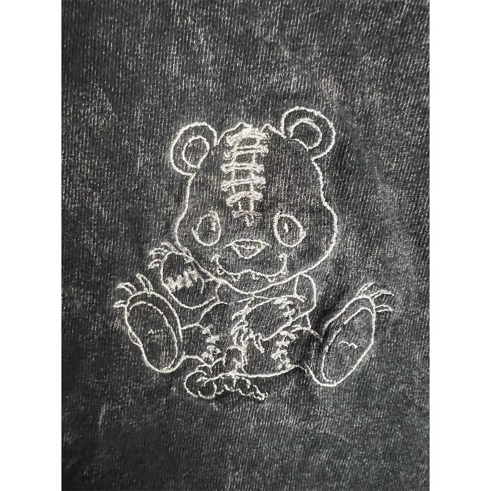 Philcos Unisex L Gray Acid Wash T - Image 4