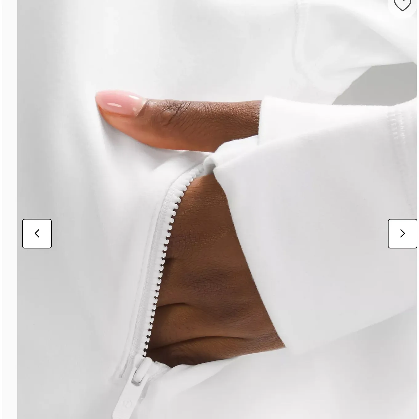 Lululemon Define Relaxed-Fit Jacket Luon Size 14 White NWT Full Zip Activewear - Image 4