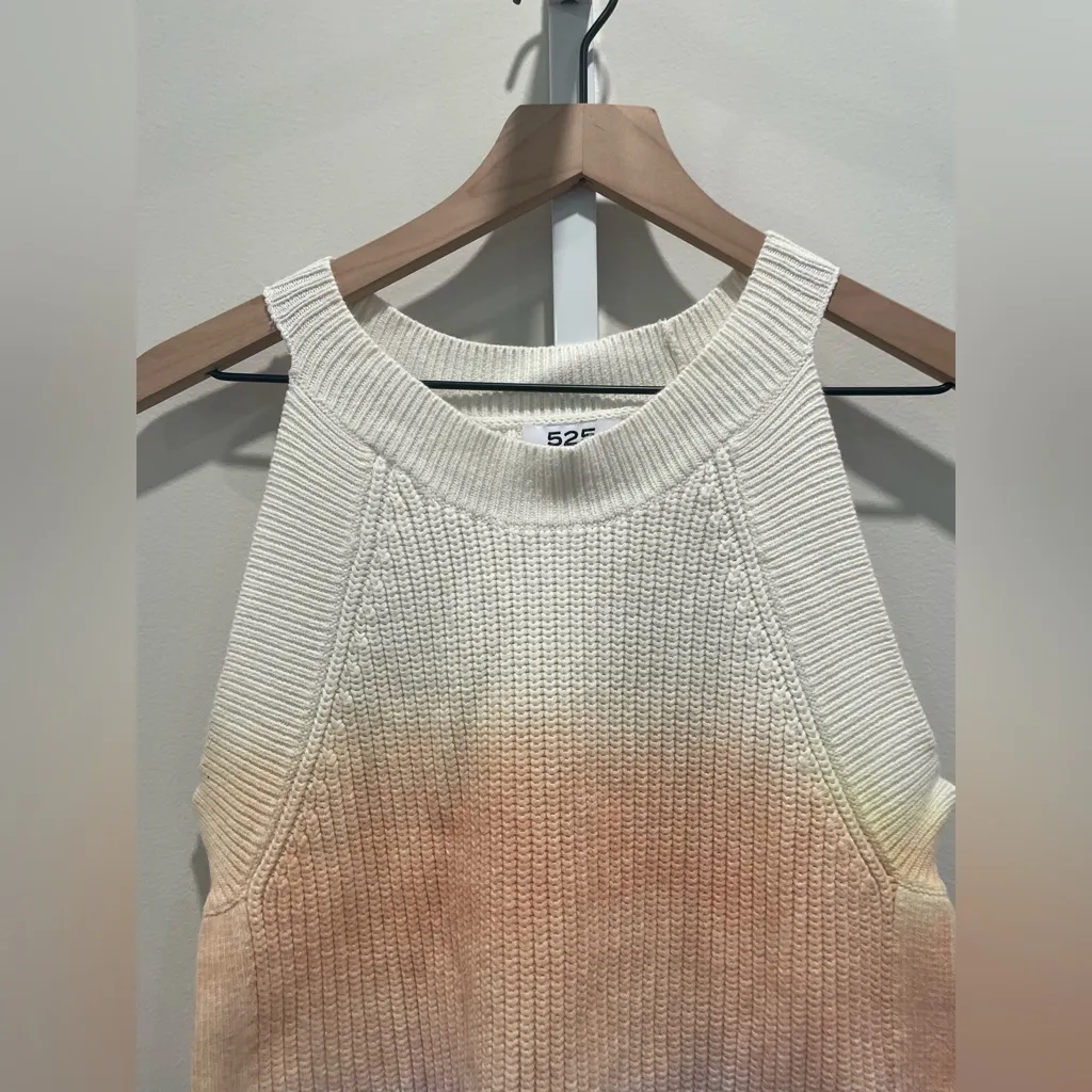 525 America Spray Dye Sweater Tank‎ Size L - Image 6