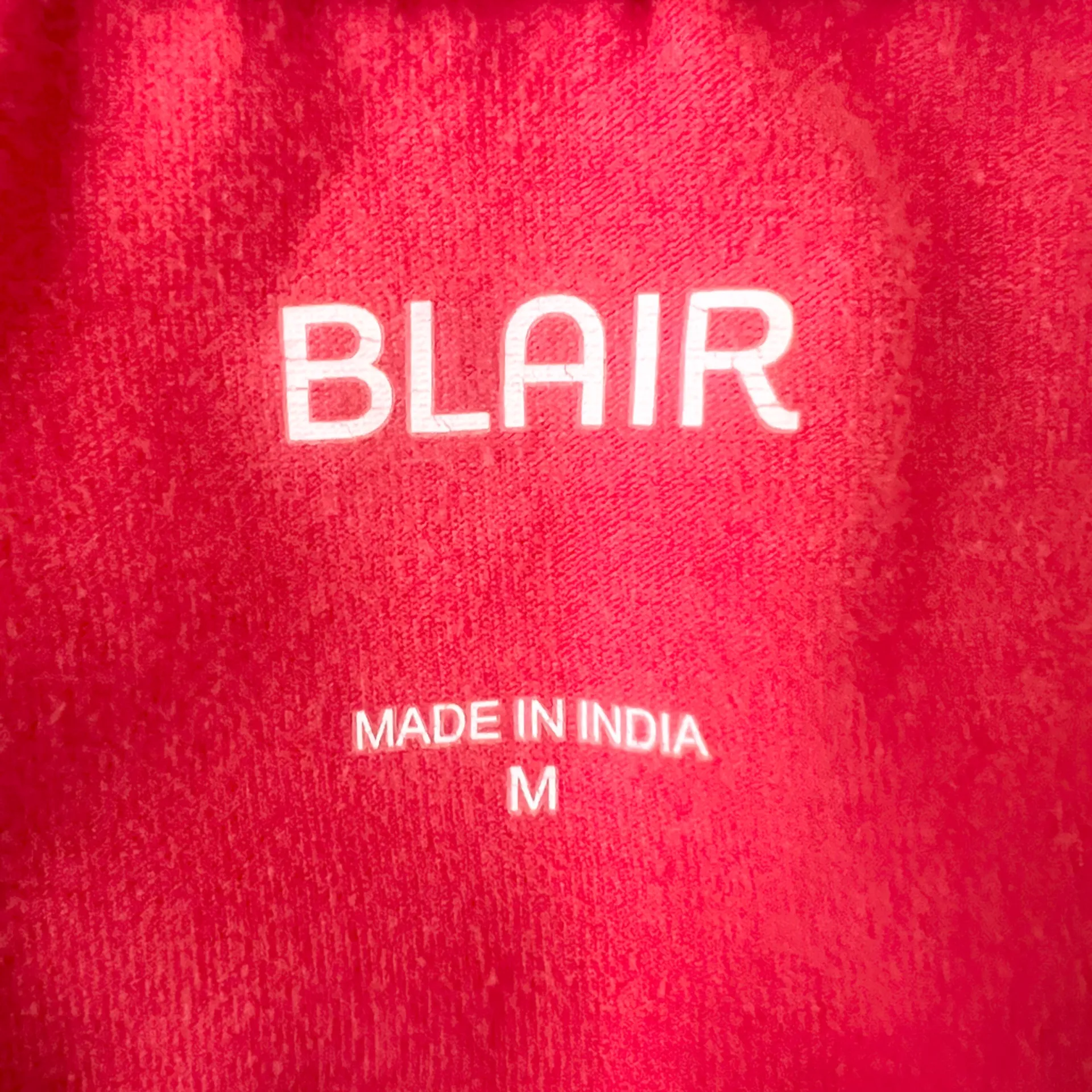 Blair Vibrant Red 3/4 Sleeve Casual T-Shirt Top Size Medium Valentine’s Day - Image 6