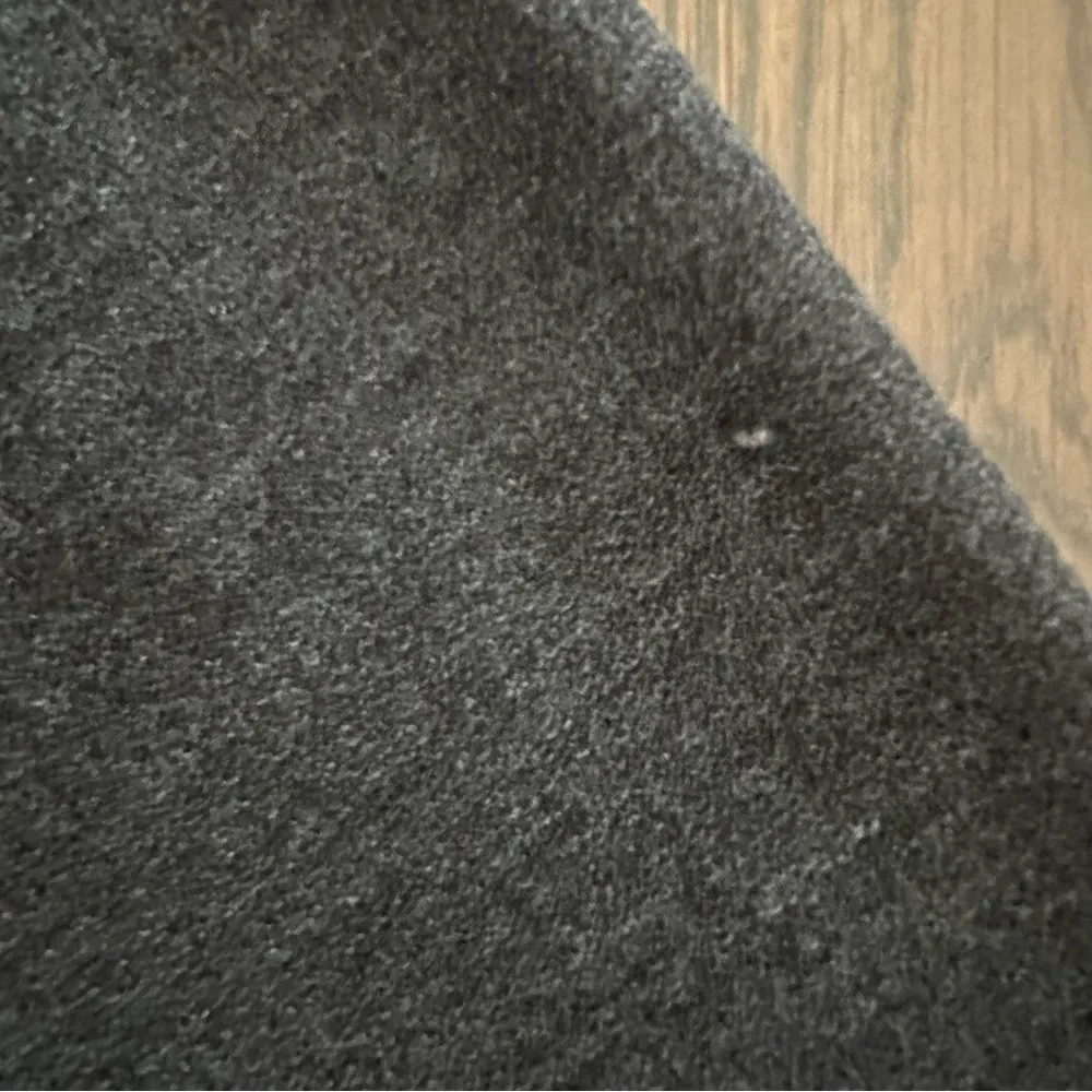 Vintage Bouley Wool Knit Cropped Long Sleeve Button Front Cardi Grey Medium Gray - Image 6