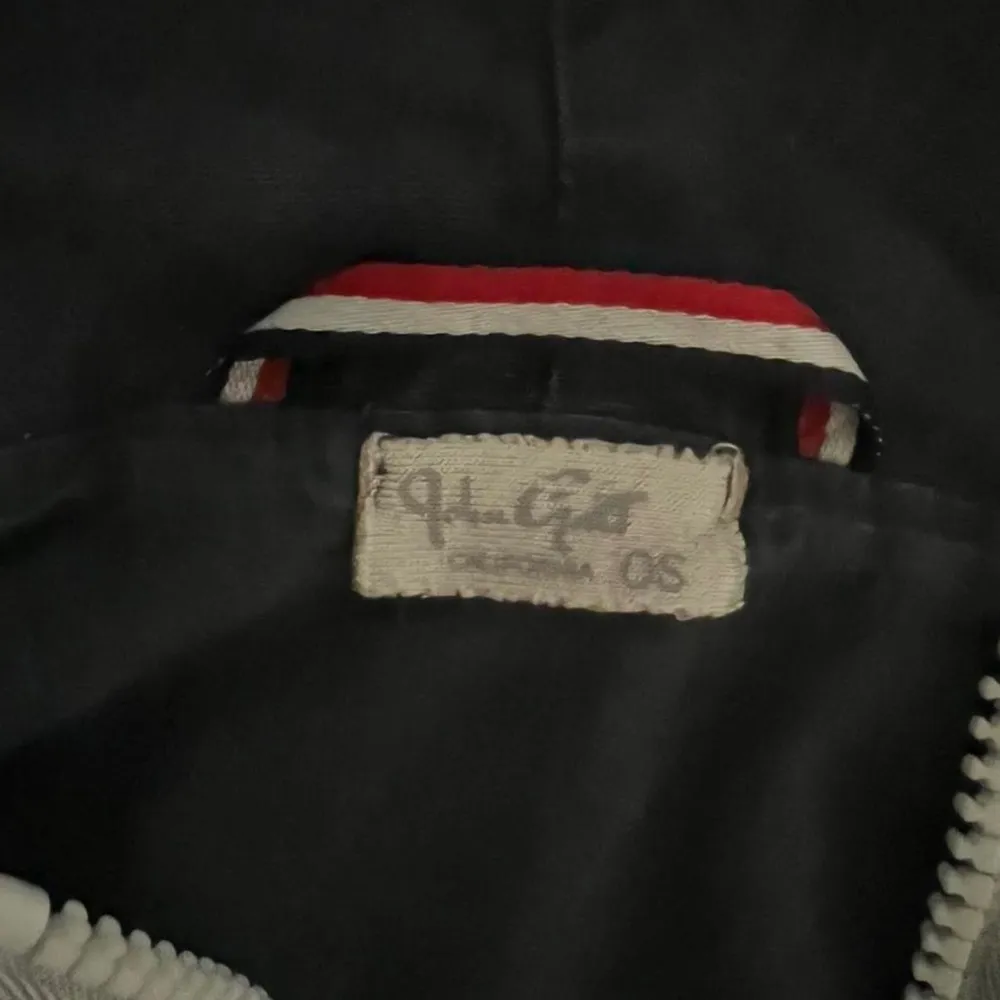 John Galt navy zip up jacket - Image 3