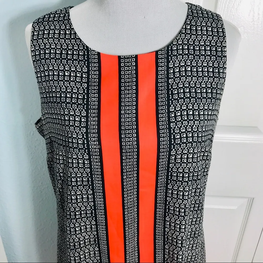 Vince Camuto Crossroad Panel Shift Dress Size 6 - Image 5