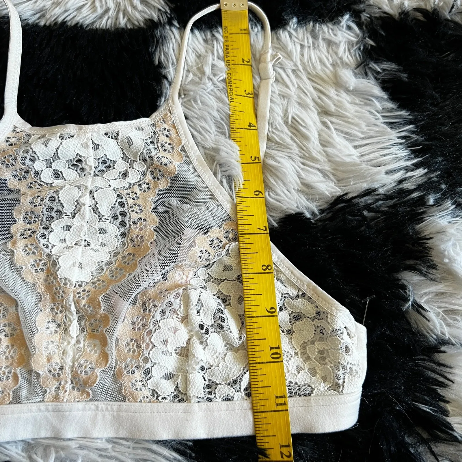 Victoria's Secret Lace Bralette Coquette Y2K 2000s Soft Girl Balletcore XS - Image 7