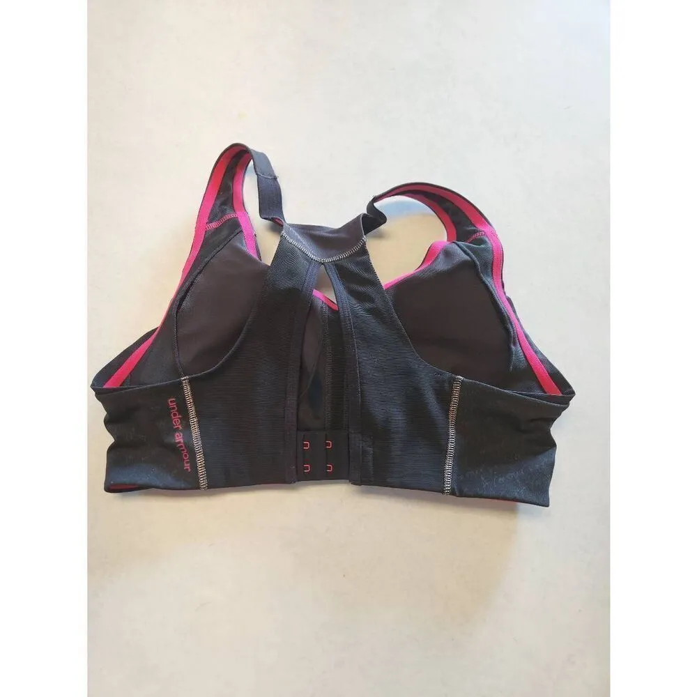 Under Armour Size 32C Compression Racerback Sports Bra - Image 2