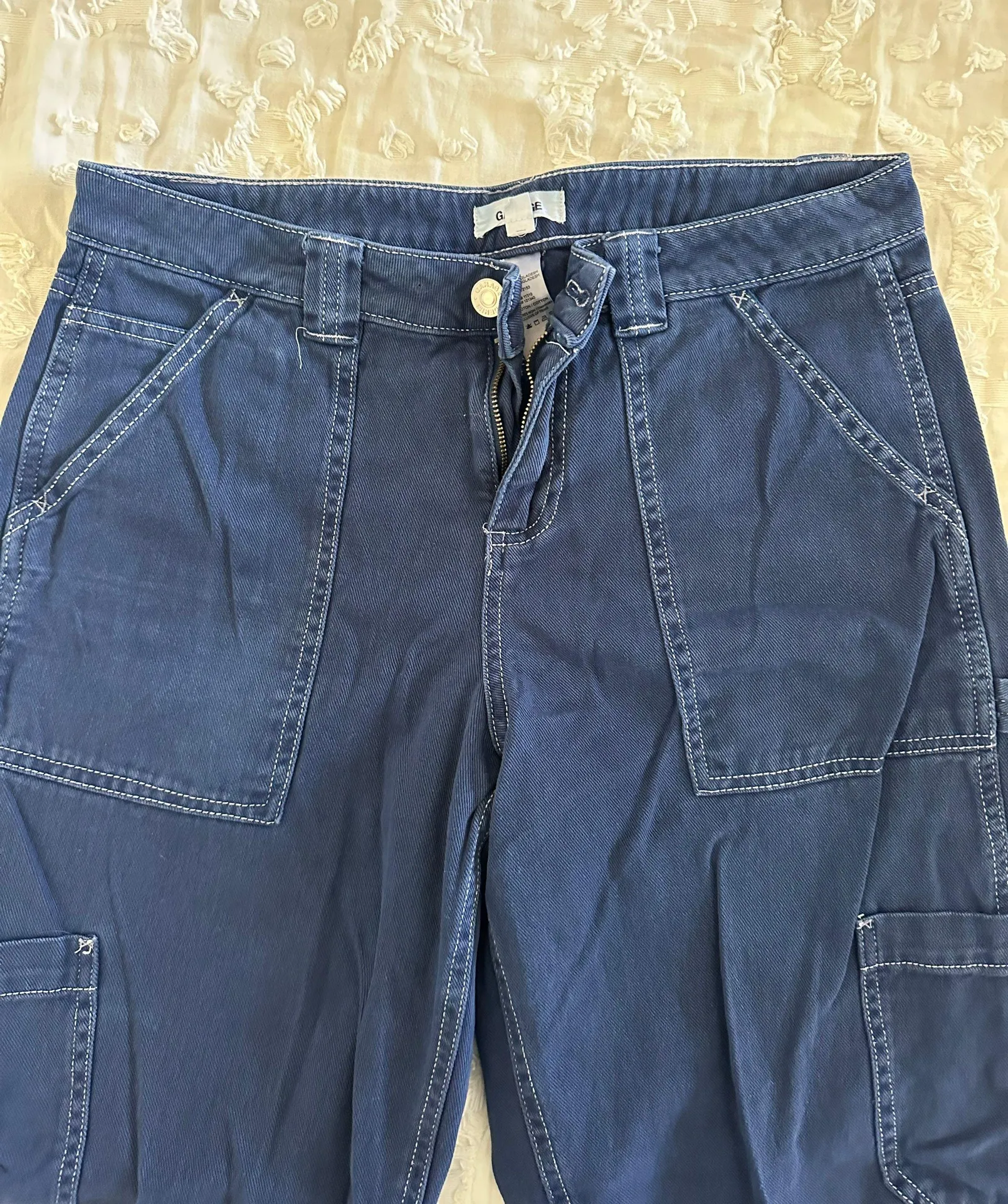 Navy Cargo Pants - Image 4