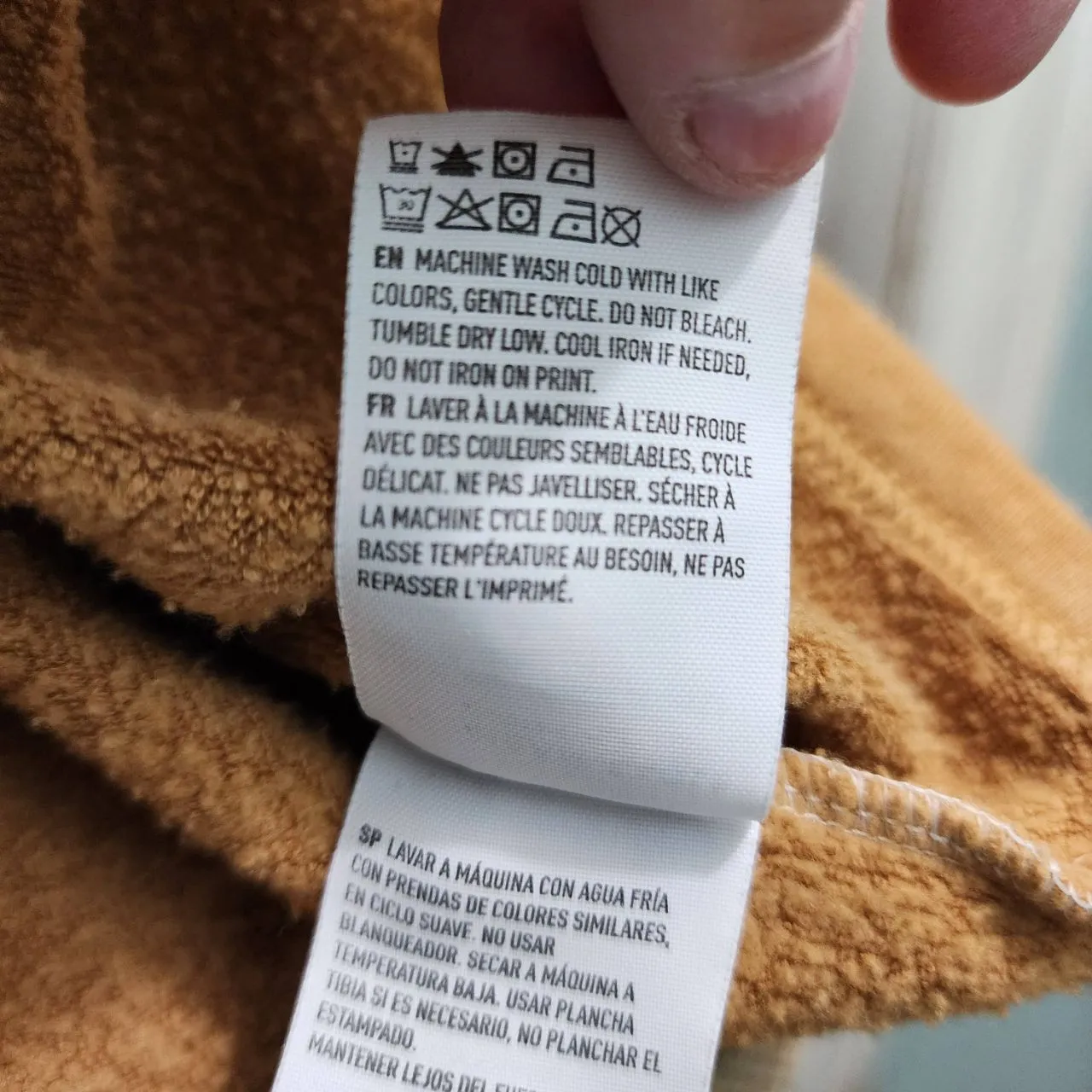 American Eagle‎ Sweater Womens Size S Raglan Multicolor Color Block Long Sleeve Blue - Image 5