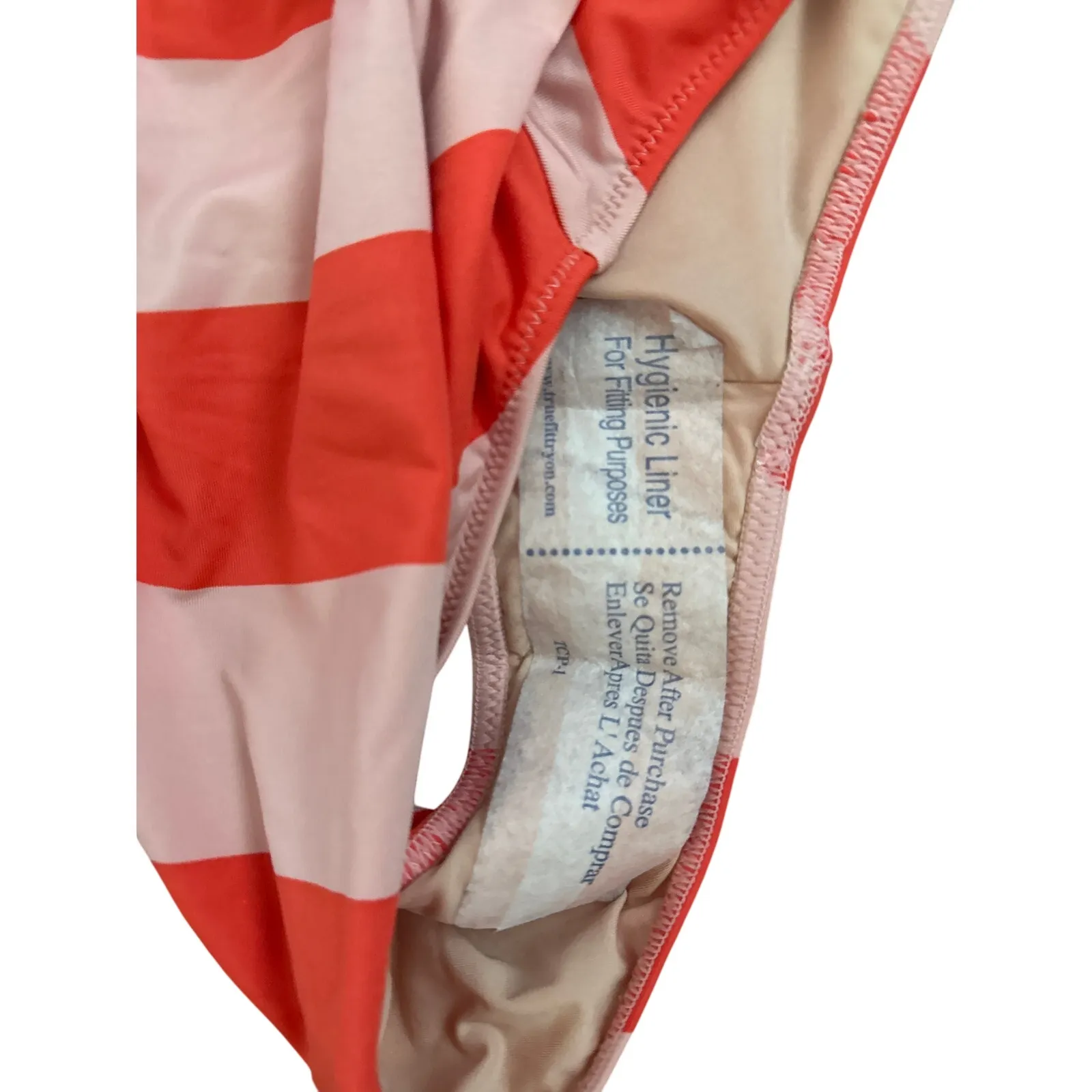 J.Crew Playa Super-Scoopback One-Piece Swimsuit Tangerine Blush‎ Size Medium - Image 6