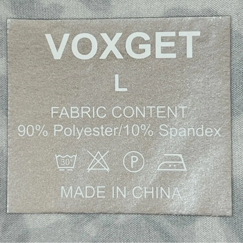 Voxget Animal Print Tan & Black Large V - Image 6